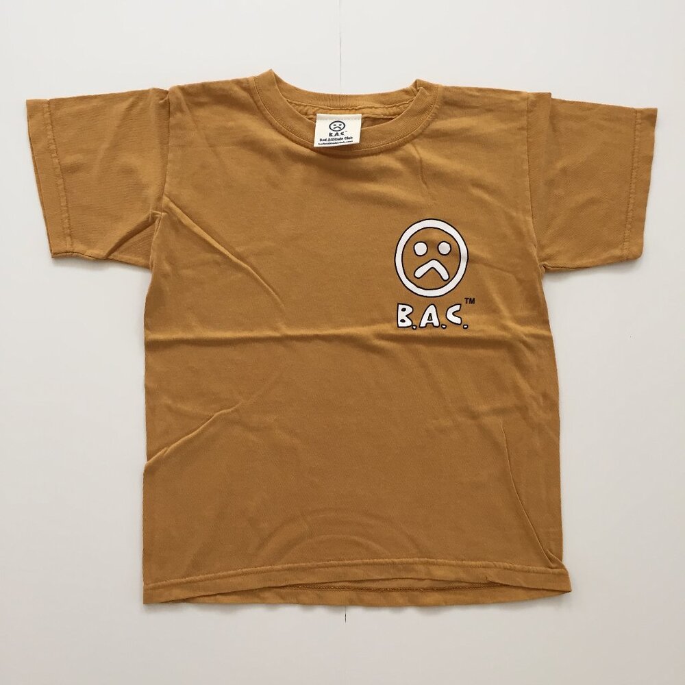Kids Short Sleeve T's in Mustard